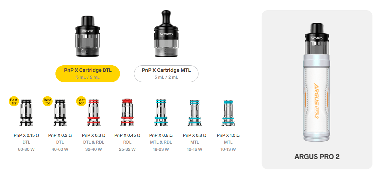 Испарики Вупу Аргус Про 2