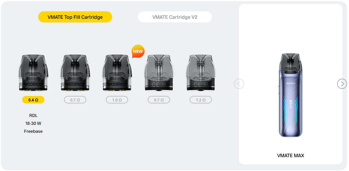Испарики Vmate Max