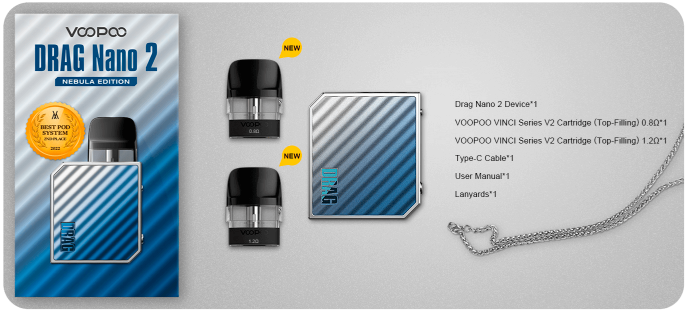 Базовая комплектация Драг Нано 2