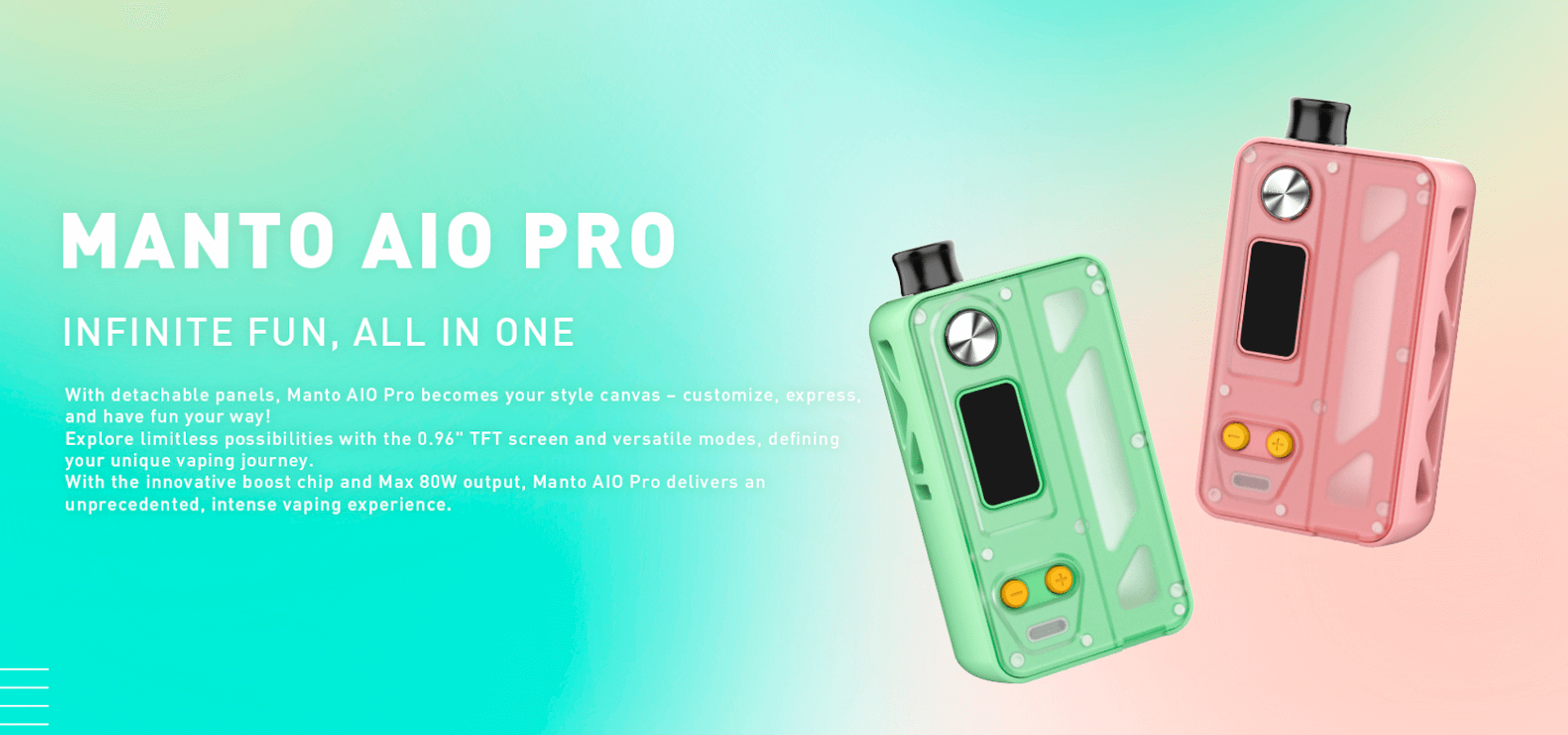 Rincoe Manto Aio Pro Pod Kit