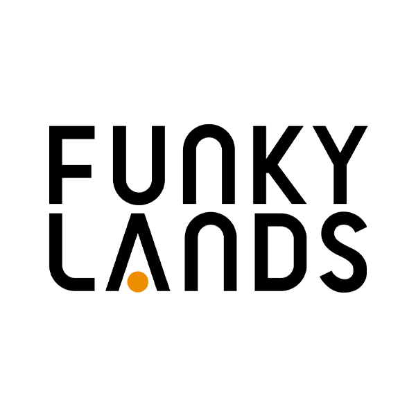 Логотип бренда funky-lands