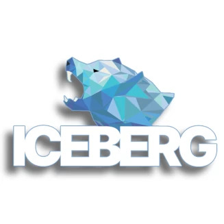 Логотип бренда iceberg