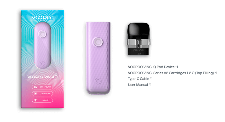 Базовая комплектация Vinci Q