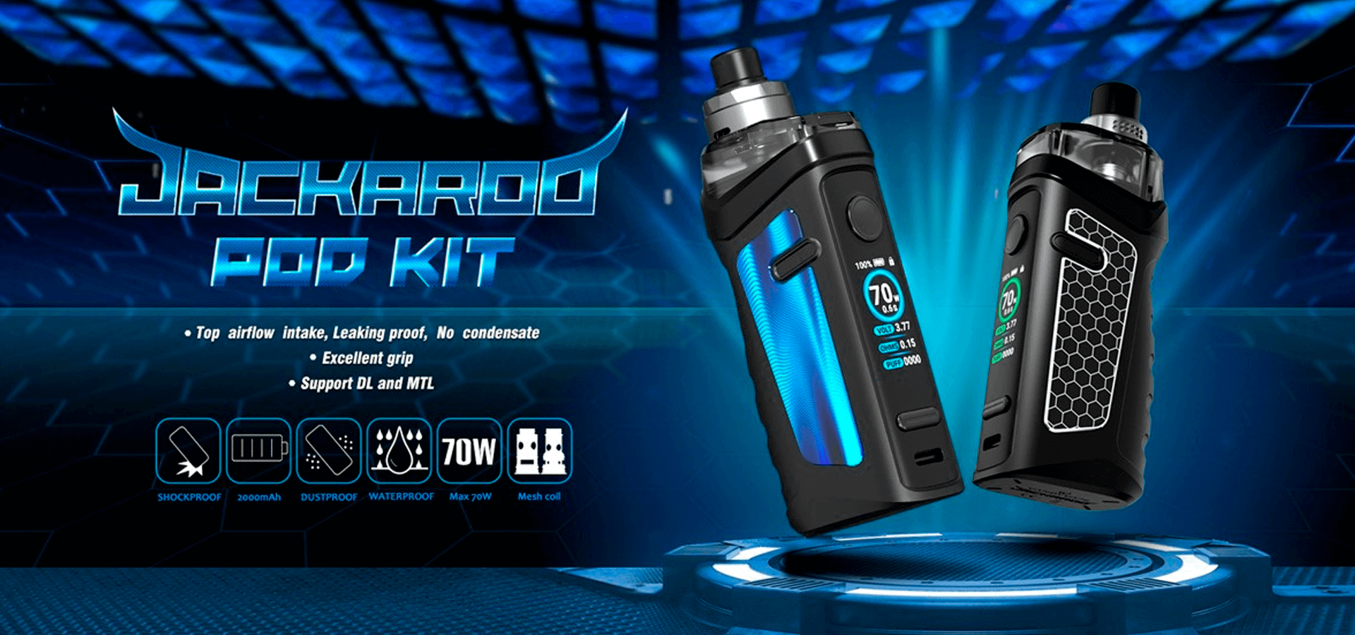 Vandy Vape JACKAROO Pod Kit Vandy Vape JACKAROO Pod Kit