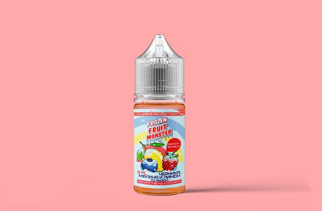 Ароматизатор Frozen Fruit Monster 15 мл Premium 2.0 - Черника Малина Лимон со Льдом