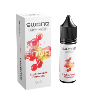 Ароматизатор SWONQ Sour Cluster 15 мл - Клубничный Лимонад