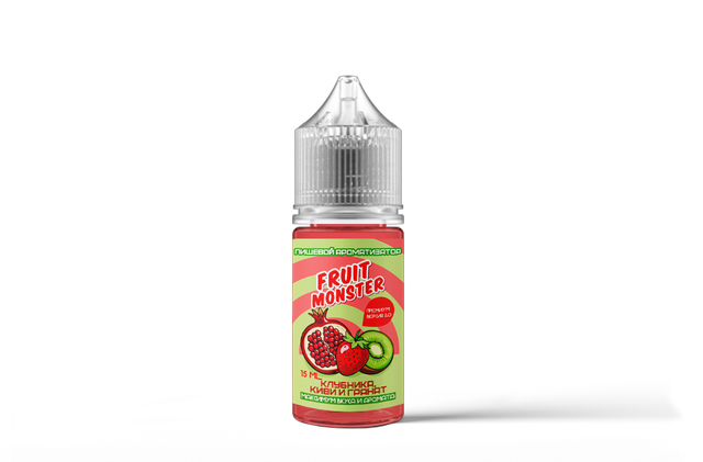 Ароматизатор Fruit Monster 15 мл Premium 2.0 - Клубника Киви Гранат