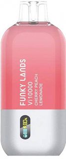 Одноразовый Pod Funky Lands - Лимонад с Вишней и Персиком (10000 затяжек)