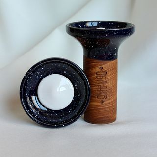 Купить Чаша Облако Flow - White On Black Cosmos