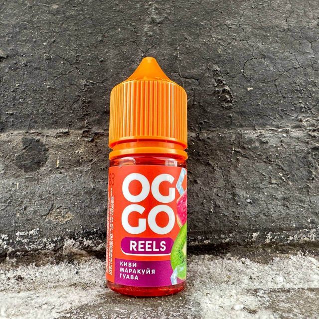 OGGO Reels Ice salt 30 мл - Киви маракуйя гуава (20 мг)