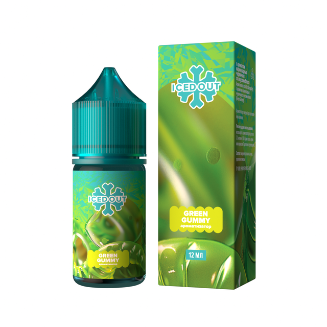 Ароматизатор Glitch Sauce Iced Out 12 мл - Green Gummy