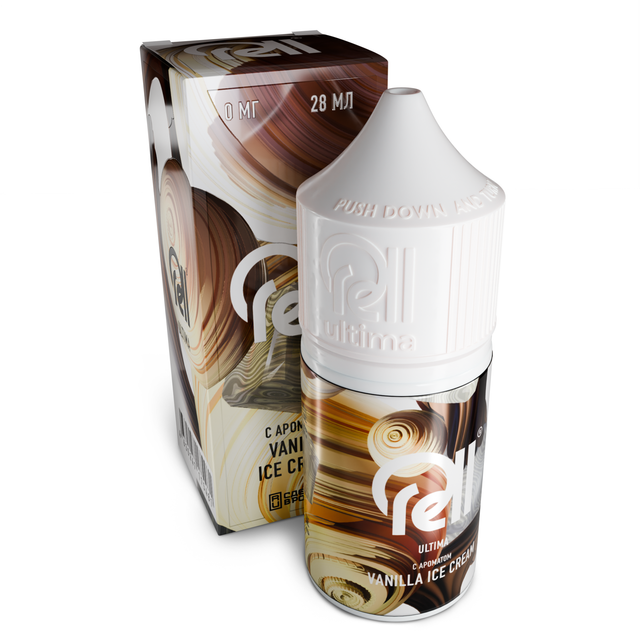 Rell Ultima Salt 3 мл - Vanilla Ice Cream (0 мг)