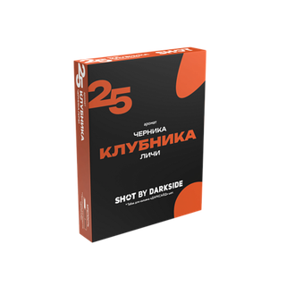 Купить Табак DarkSide SHOT - 25 Клубника Черника Личи 25 г