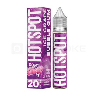 Купить Hotspot Don't Chew It Salt 30 мл - Ice Grape Bubble Gum (Ultra)