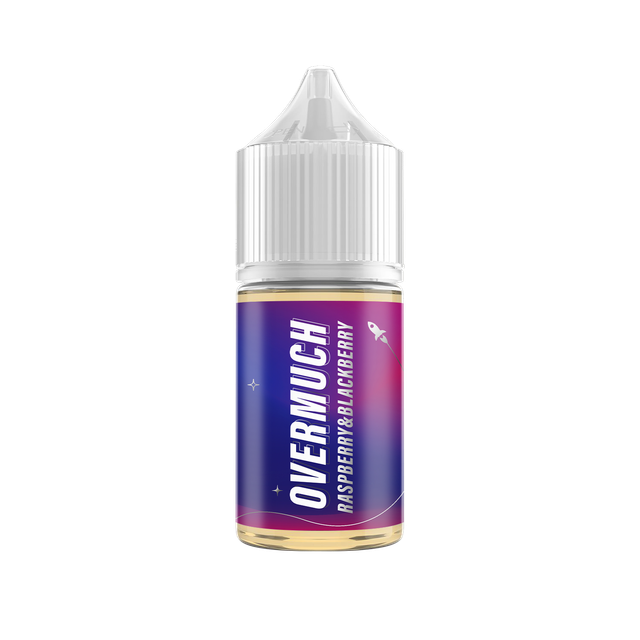 Overmuch Salt 30 мл - Raspberry & Blackberry (20 мг)