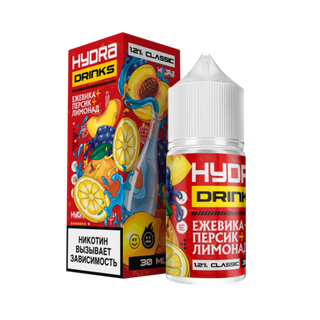 Купить Hydra Drinks Red 30 мл - Ежевика Персик Лимонад (12 мг)