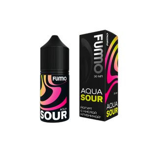 Купить Fummo Aqua Sour Salt 30 мл - Йогурт с Кислой Клубникой (20 мг)