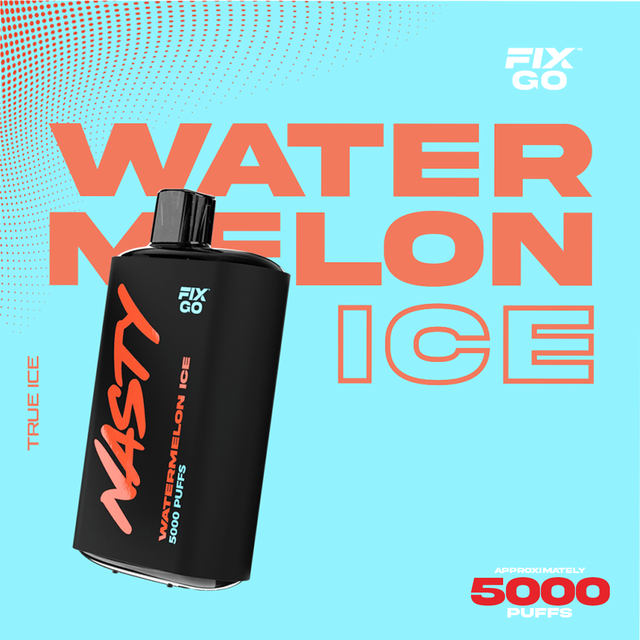 Одноразовый Pod Nasty Fix Go - Watermelon Ice (5000 затяжек)
