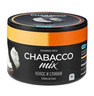 Купить Бестабачная смесь Chabacco Mix Medium - Creme De Coco 50 г