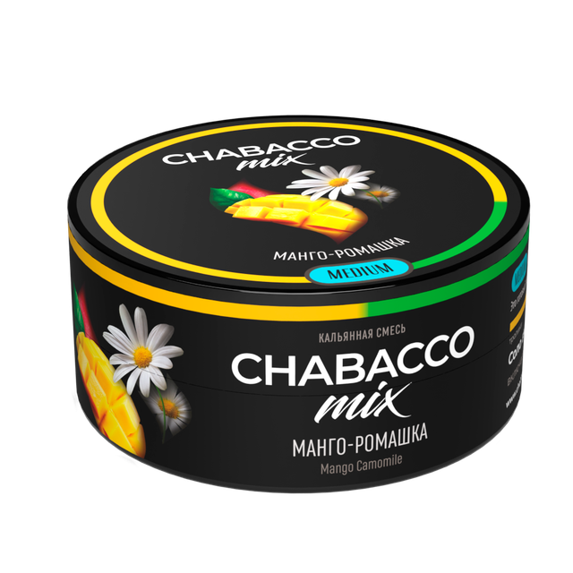 Бестабачная смесь Chabacco Mix Medium -  Mango Chamomile 50 г