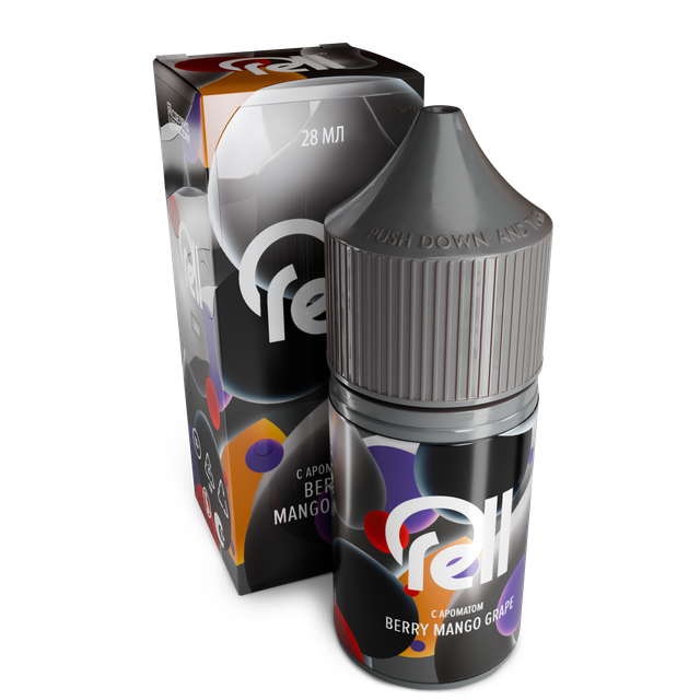 Ароматизатор Rell Gray 28 мл - Berry Mango Grape