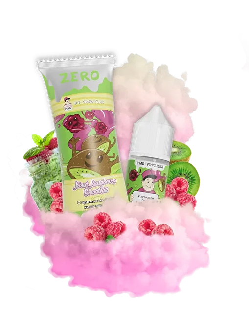 Candy Man Salt 27 мл - Kiwi Raspberry Smoothie (0 мг)
