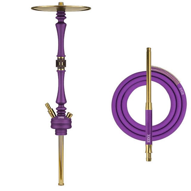 Кальян Hoob - Mars Royal Purple (Фурнитура Gold)