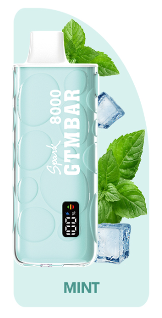 Одноразовый Pod GTM Bar Spark - Mint (8000 затяжек)