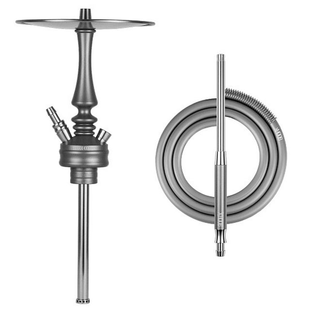 Кальян Hoob - Mars Mini Wine Red (Фурнитура Gold)