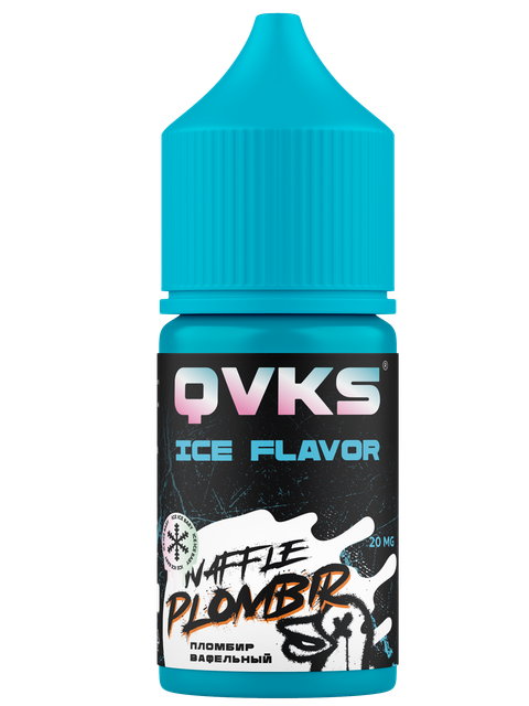Ароматизатор QVKS Ice 13мл - Пломбир Вафельный