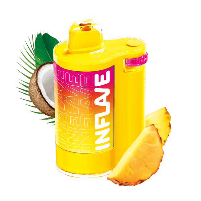 Одноразовый Pod INFLAVE SPIN - Ананас Кокос (8000 затяжек)