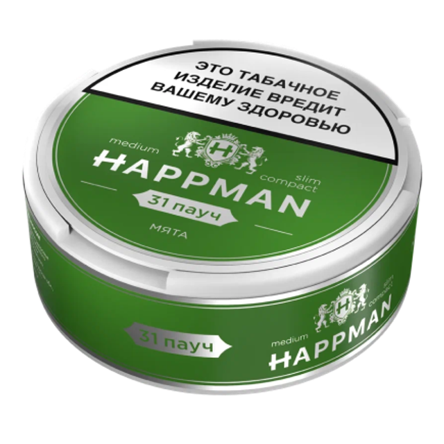 Жевательный табак Happman Medium - Мята 10г
