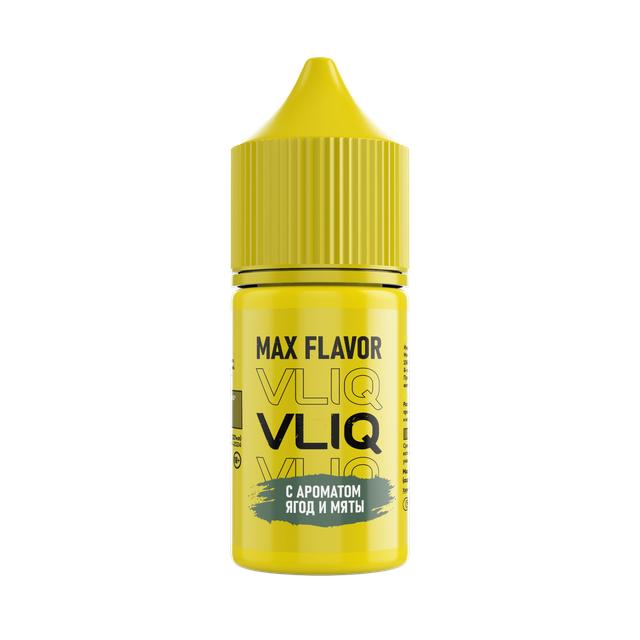 VLIQ Max Flavor 27 мл - Ягоды с Мятой (0 мг)
