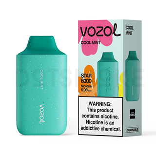 Купить Одноразовый Pod Vozol Star - Освежающая Мята (6000 затяжек)