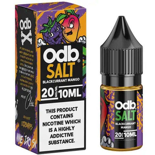 ODB Juice Salt 30 мл - Blackcurrant Mango (0 мг)