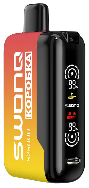 Одноразовый Pod Swonq S25000 - Клюква Банан (25000 затяжек)