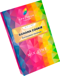 Купить Табак Spectrum Mix Line - Banana Cookie 40 г