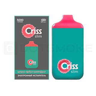 Купить Одноразовый Pod CRISS Slim - Цитрус Арбуз Грейпфрут (5000 затяжек)