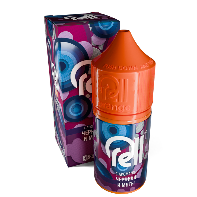 Ароматизатор Rell Orange 14 мл - Черника и Мята