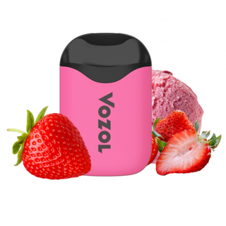Купить Одноразовый Pod Vozol D5 - Клубничное Мороженое (1000 затяжек)
