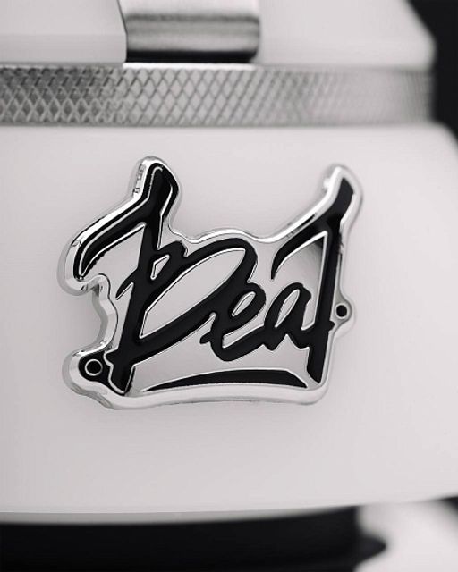 Кальян Alpha Hookah Beat - White Silver Прозрачная Колба