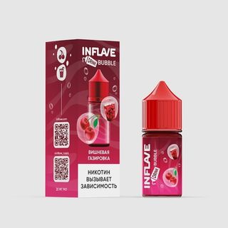 Inflave Bubble Salt 30 мл - Вишневая Газировка (20 мг)