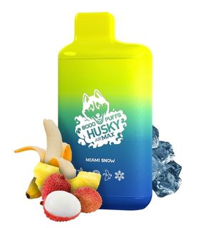 Купить Одноразовый Pod Husky Airmax - Miami Snow (8000 затяжек)