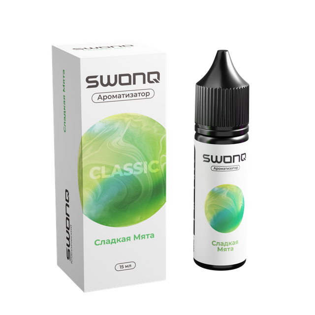 Ароматизатор SWONQ Classic Cluster 15 мл - Сладкая Мята