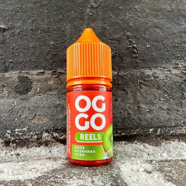 OGGO Reels Ice salt 30 мл - Алоэ клубника киви (20 мг)