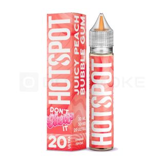 Купить Hotspot Don't Chew It Salt 30 мл - Juicy Peach Bubble Gum (18 мг)
