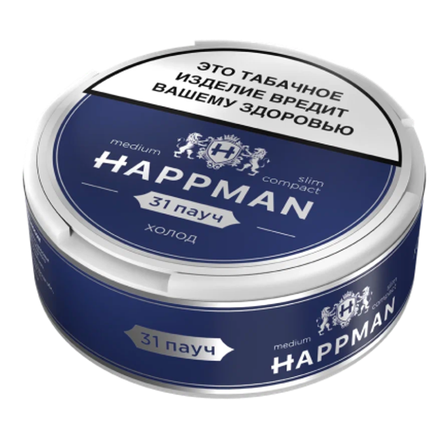 Жевательный табак Happman Medium - Холод 10г