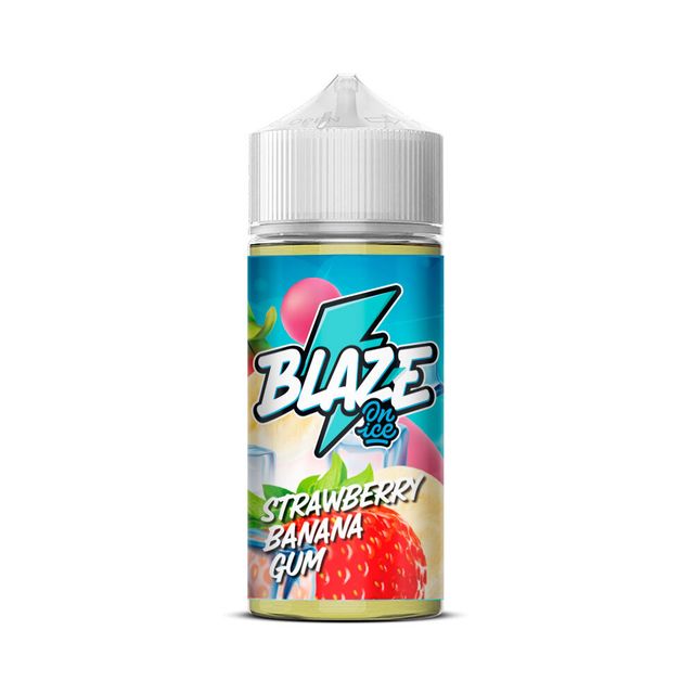 BLAZE 100 мл - Strawberry Banana Gum On Ice (3 мг)