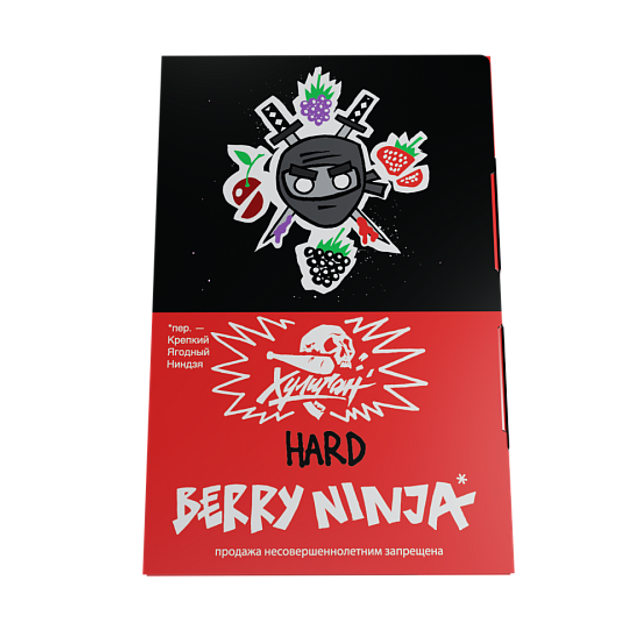 Табак Хулиган Hard - BERRY NINJA 25 г