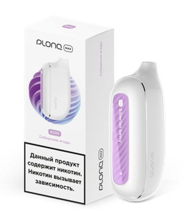 Купить Одноразовый Pod Plonq Plus Max - Сибирский мороз (6000 затяжек)